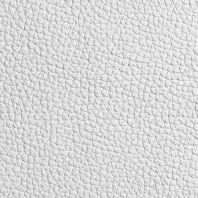 White fine grain leather