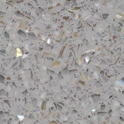 gray terrazzo