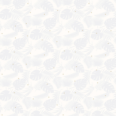 Plant print wallpaper