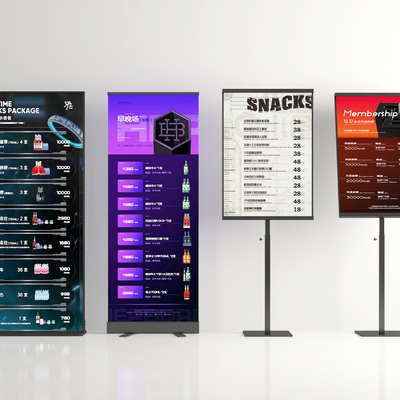 poster stand wine table wine card price list