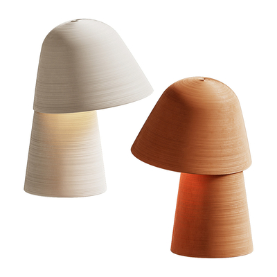 Poliform mushroom head table lamp