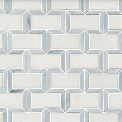 White Stone Pattern Long Brick Strip Brick Kitchen Brick