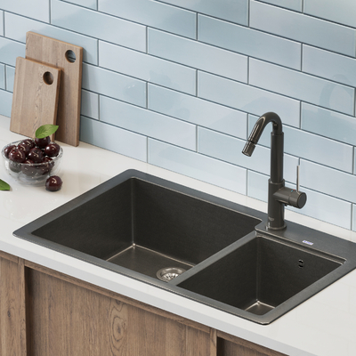 Stainless steel sink vegetable basin under counter basin faucet