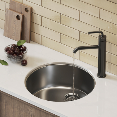 Stainless steel sink vegetable basin under counter basin faucet