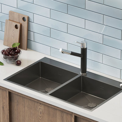 Stainless steel sink vegetable basin under counter basin faucet