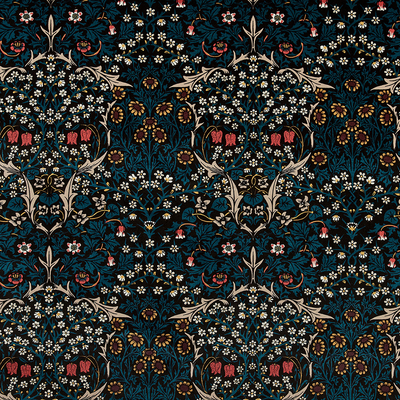 Black European Wallpaper Wall Cloth