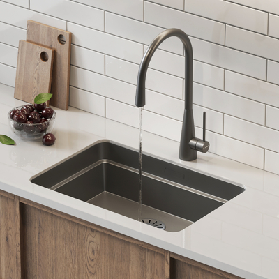 Stainless steel sink vegetable basin under counter basin faucet