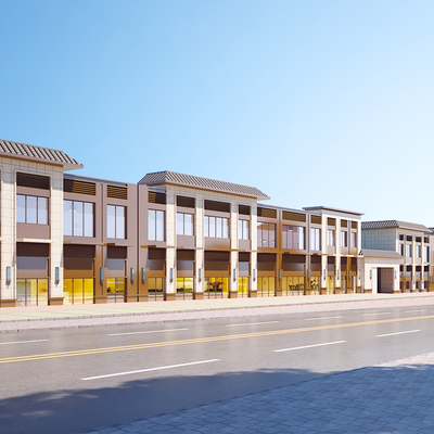 New Chinese Commercial Street