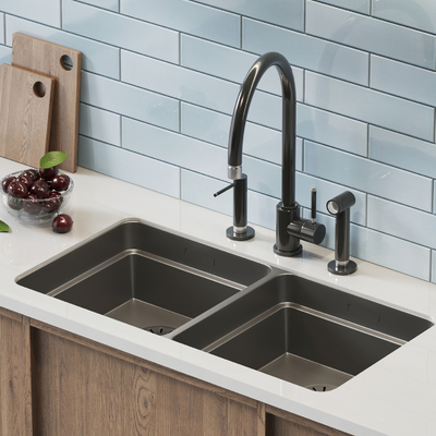 Stainless steel sink vegetable basin under counter basin faucet