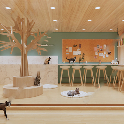 Cat Cafe Pet Shop