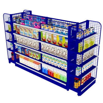 Shelf Display Cabinet Convenience Store Shelf Island Rack