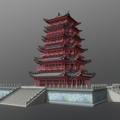 Chinese Pavilion Building