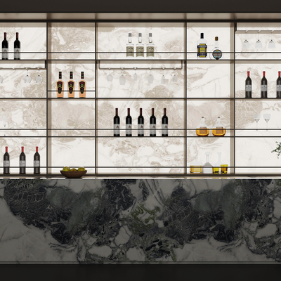 Modern Wine Rack Wine Cabinet