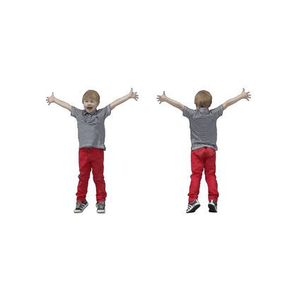 European student children figure