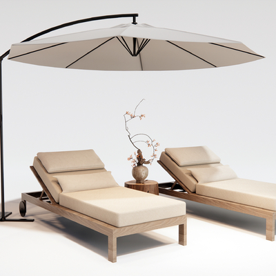 Modern outdoor lounge chair