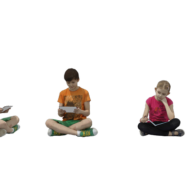 European student children figure