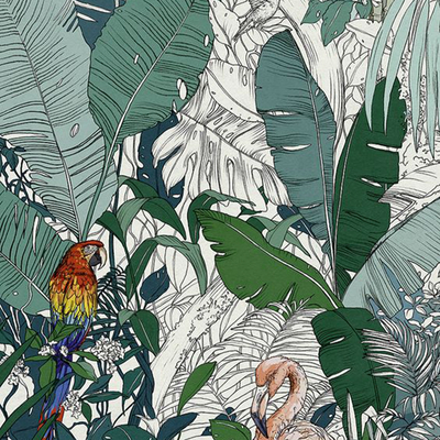 Tropical Rainforest Hanging Paintings