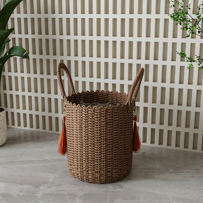 Nordic bamboo basket