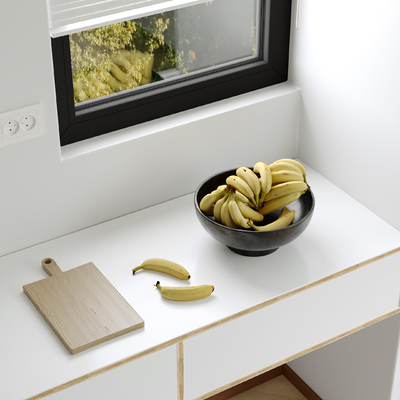 Fruit Plate Banana Chopping Board