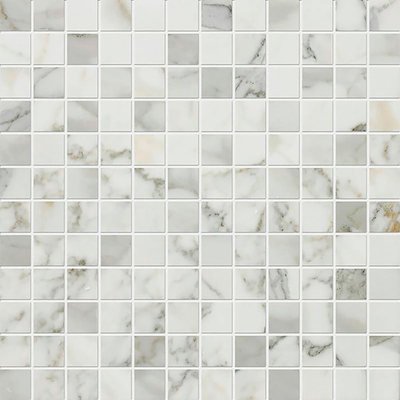 White marble stone mosaic kitchen and bathroom mosaic