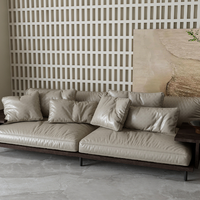 Wabi-sabi Style double sofa