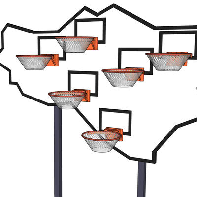 basketball stand basketball frame