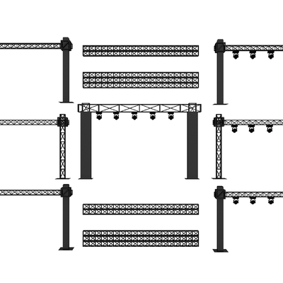 Modern lighting frame steel frame bracket