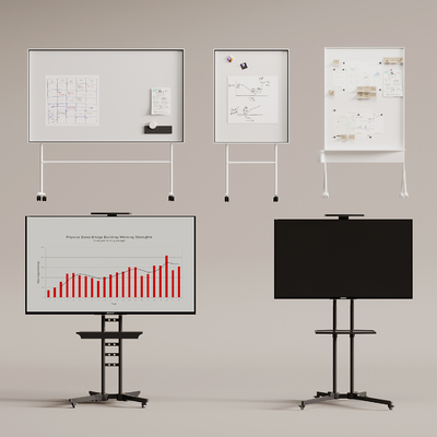 TV stand Blackboard Whiteboard