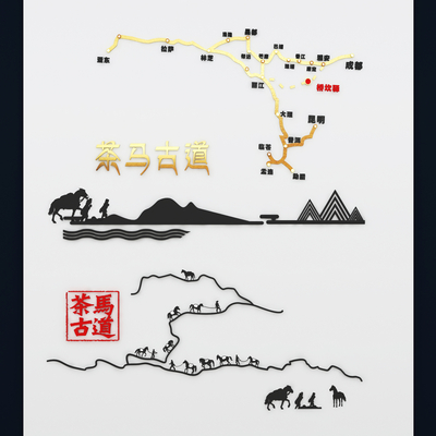 Map Route Silk Road Map