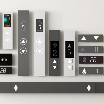 Elevator Key Switch Button Floor Display