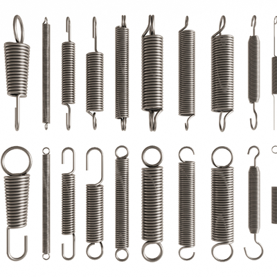 spring tension spring shock absorber