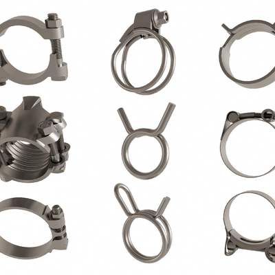 Pipe clamp pipe fitting fastener