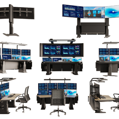 Monitoring console Command center console