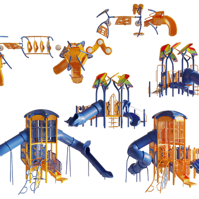 Slide Climbing Frame Playground Facilities