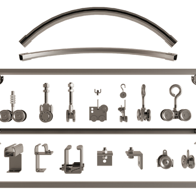 Track Door Slide Pulley