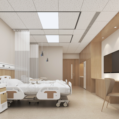 Modern Hospital Inpatient Ward