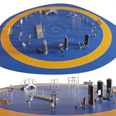 Fitness Equipment Park Sports Area