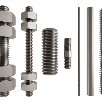 Screw Threaded Rod Nut Bolt