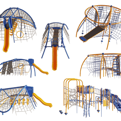 Slide Climbing Frame Playground Facilities