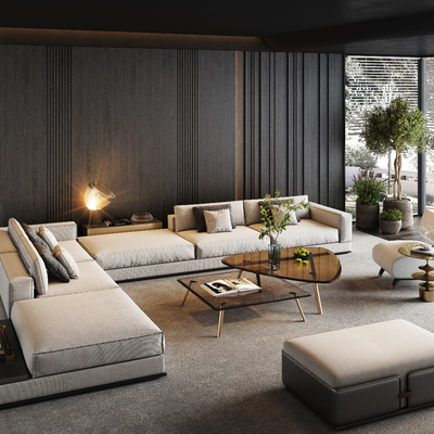 Minotti living room