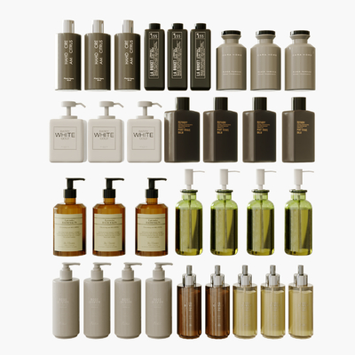 toiletries shampoo skin care