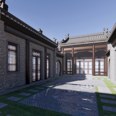 Chinese Courtyard