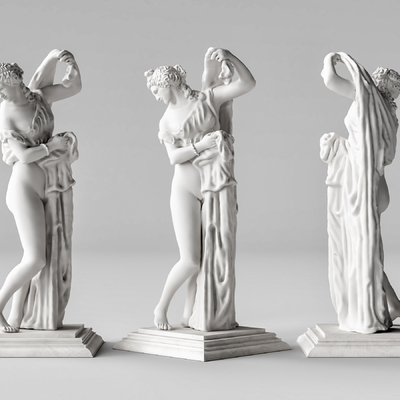 European Classical Plaster Female Sculpture Art Sculpture