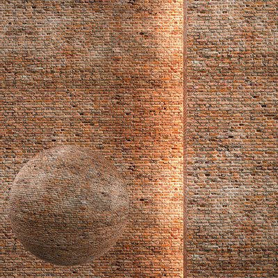 modern brick wall red brick wall