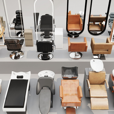 Modern Barber Chair