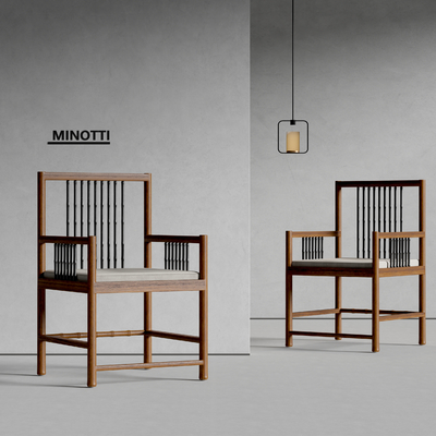 minotti dining chair chair u model