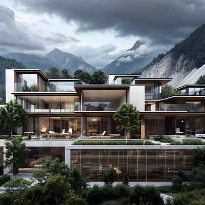 Modern Mountain Villa