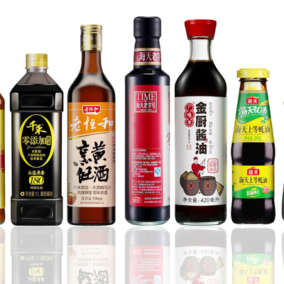 seasonage bottle old soy sauce oyster sauce mature vinegar sesame oil