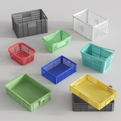 Plastic Basket Storage Basket Vegetable Basket