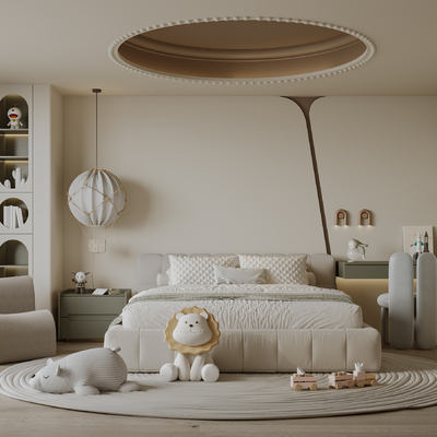 Cream Style kids Bedroom